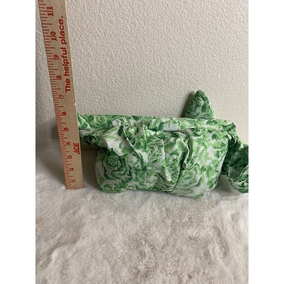 Ganni Bag Purse Womens Green White FLAWED - Picture 6 of 9